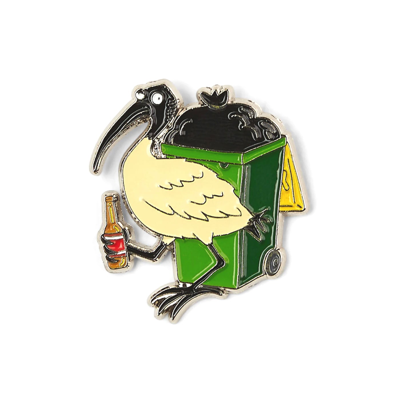 Threadheads / Bin Chicken Enamel Pin
