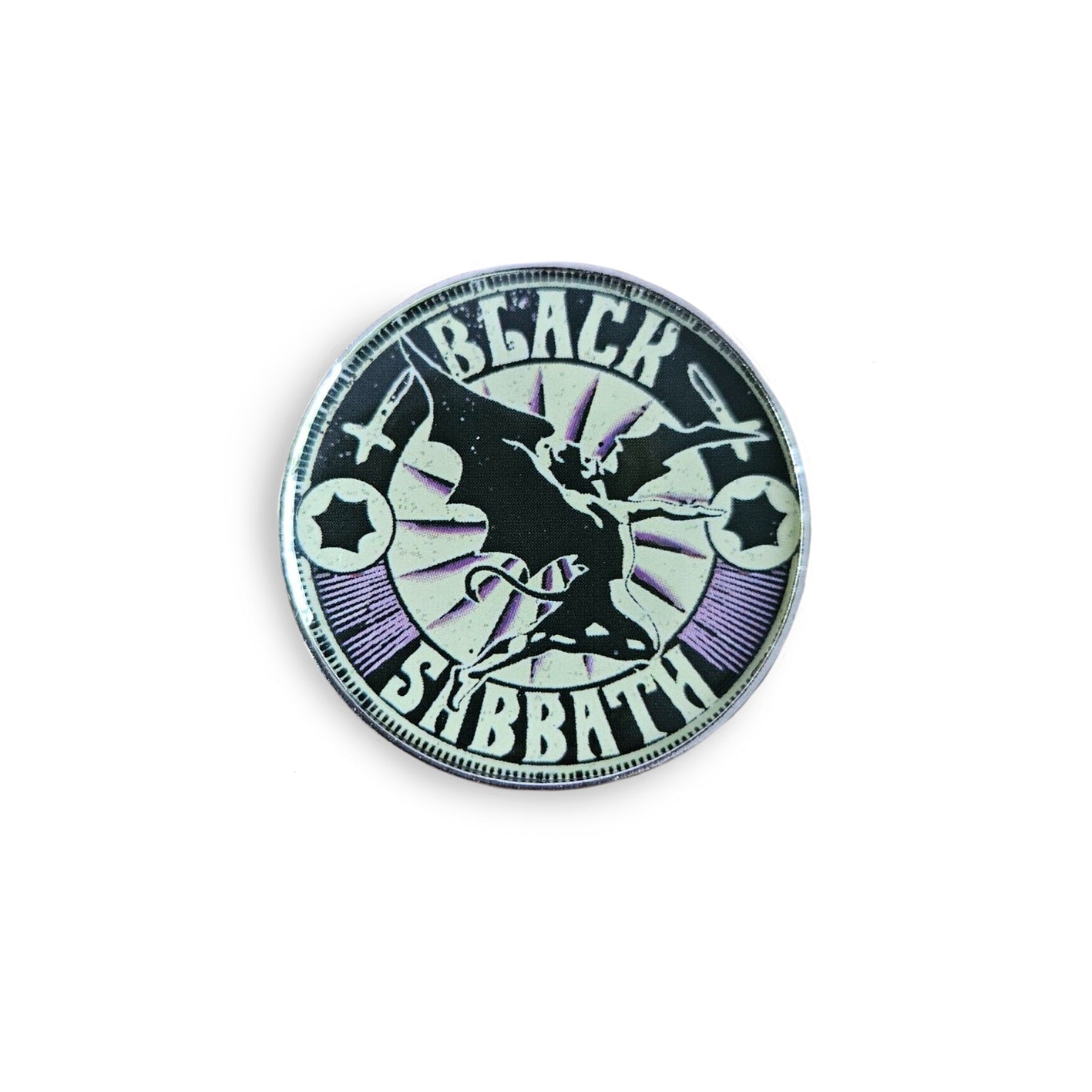 Black Sabbath - The End Tour Enamel Pin