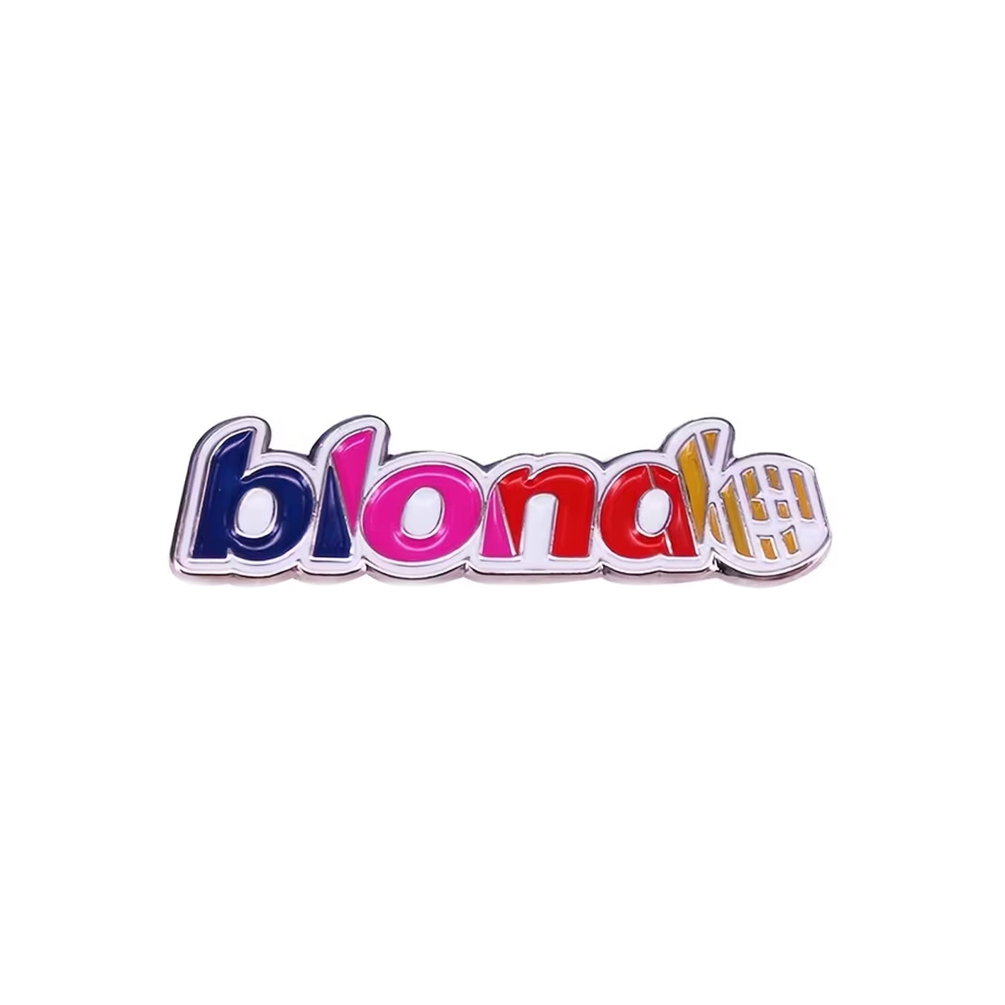 Blonde Enamel Pin