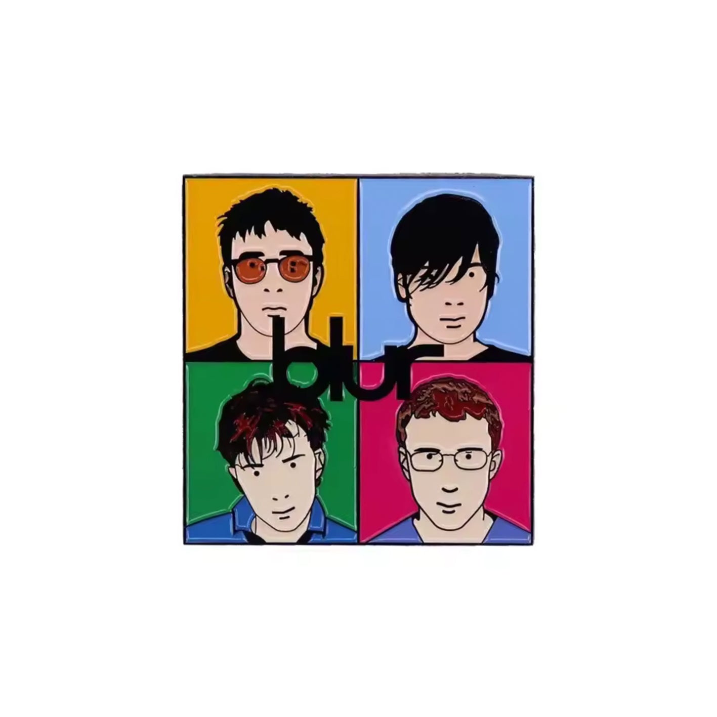 Blur Enamel Pin