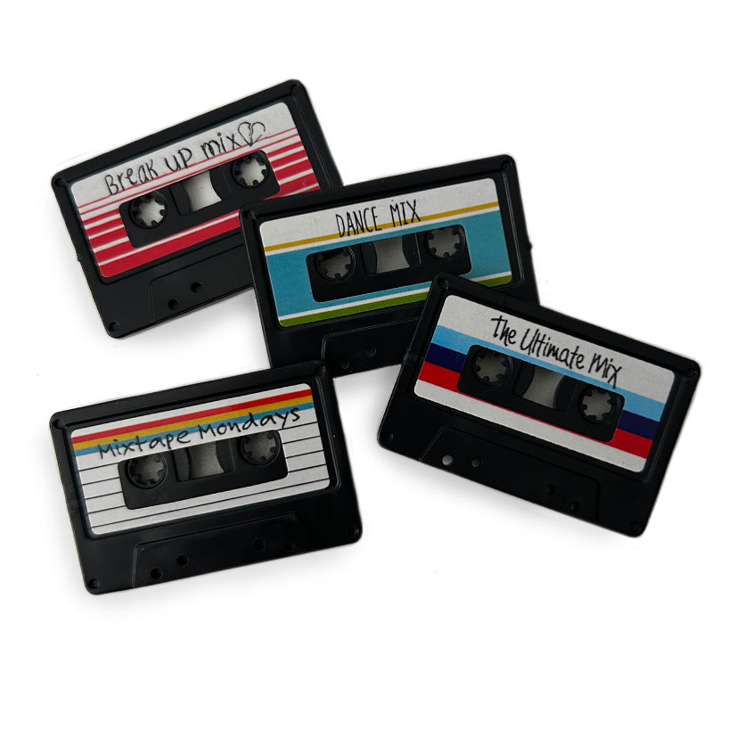 Assorted Cassette Tapes Magnets