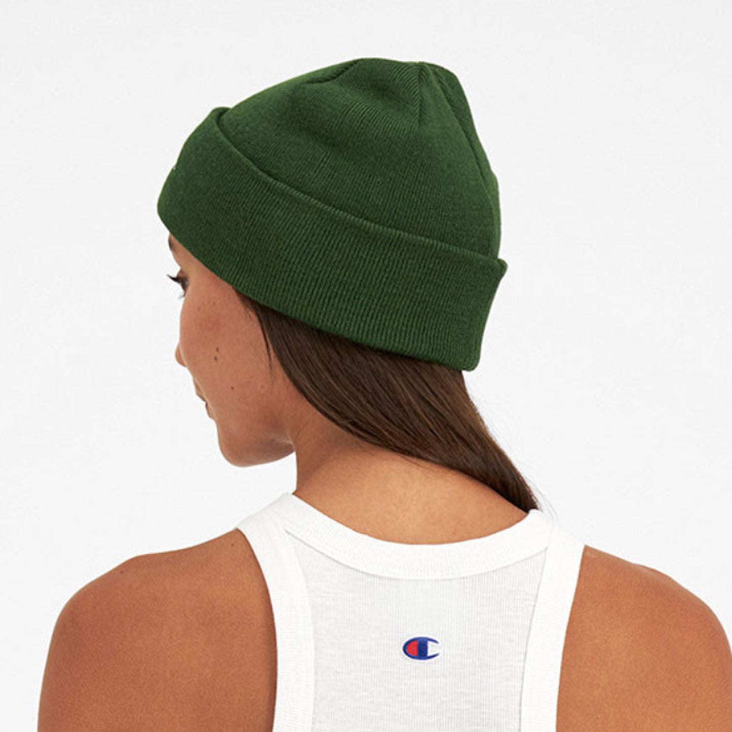 Champion / Jungle Range Green Script Beanie