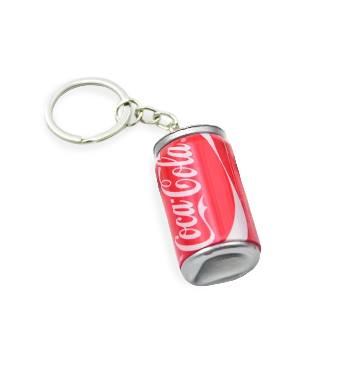 Coke Soft Drink Bottle Keyring