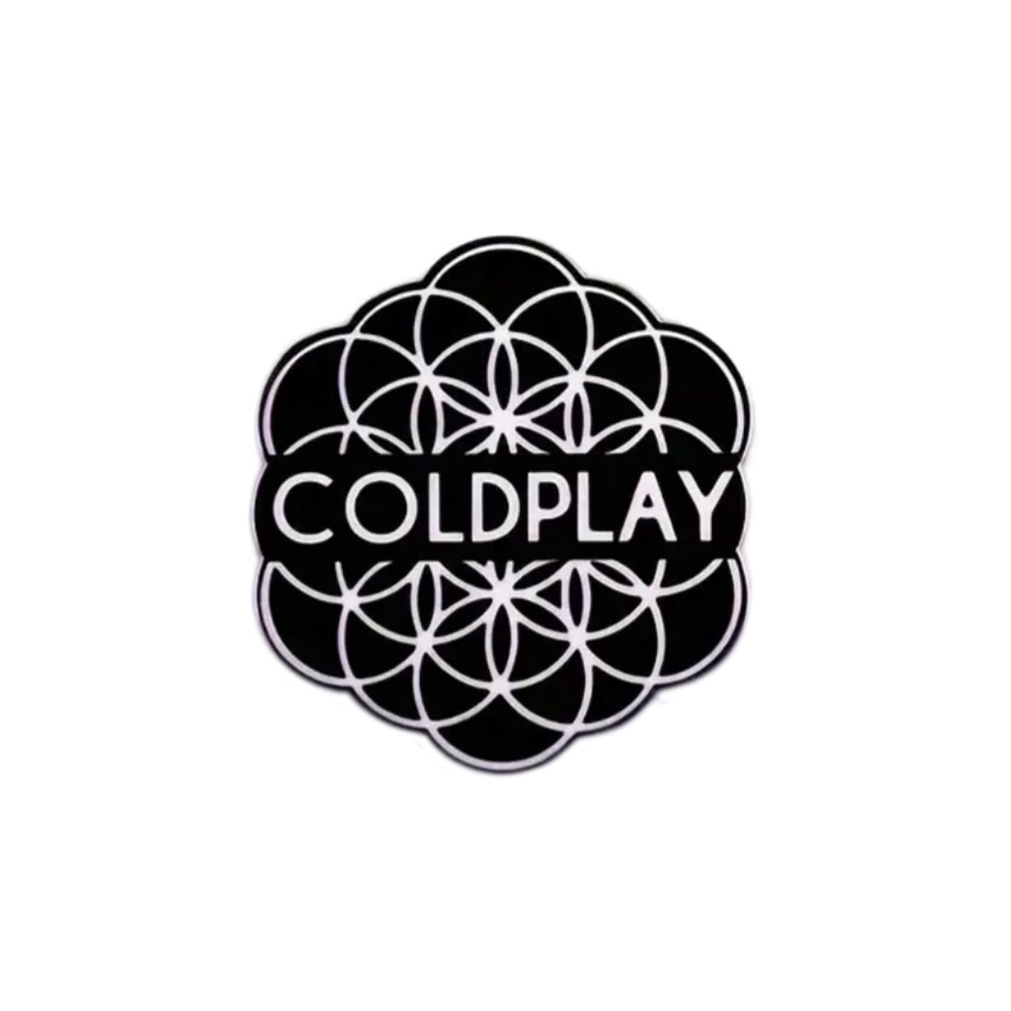 Cold Play Enamel Pin