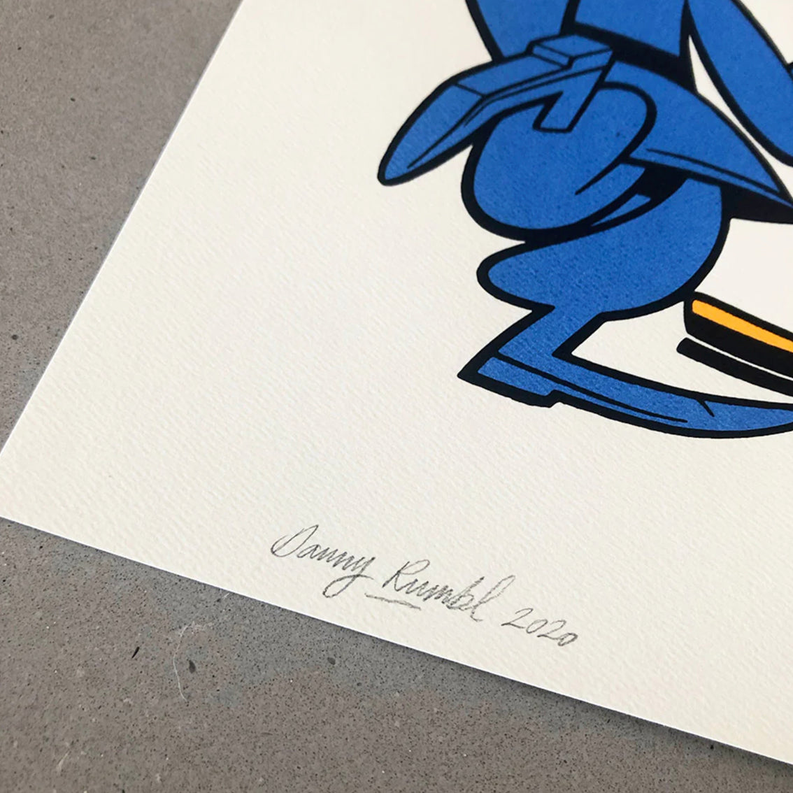 Danny Rumbl / Who Shot The Mayor? Print