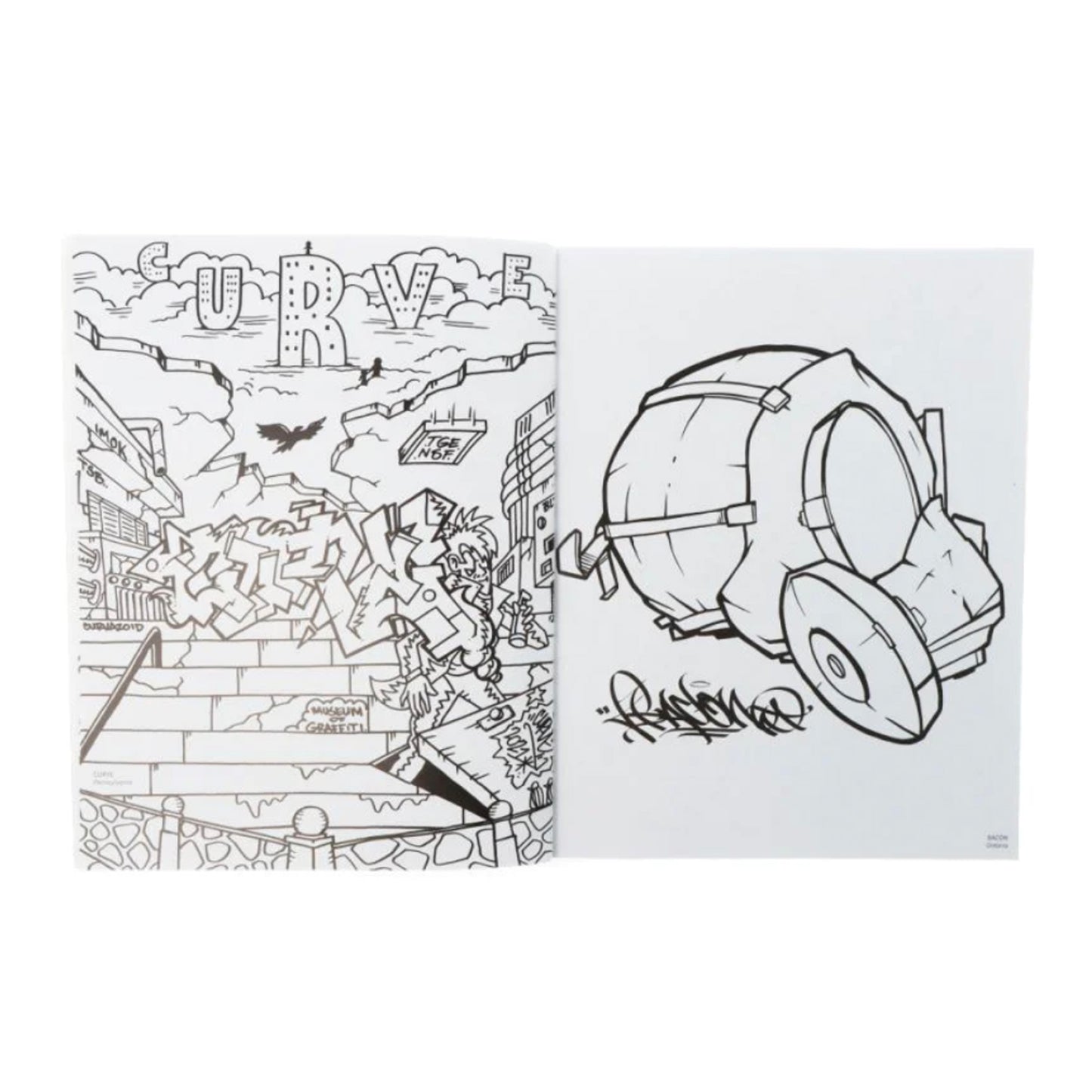 Dokument Press / American Graffiti Coloring Book