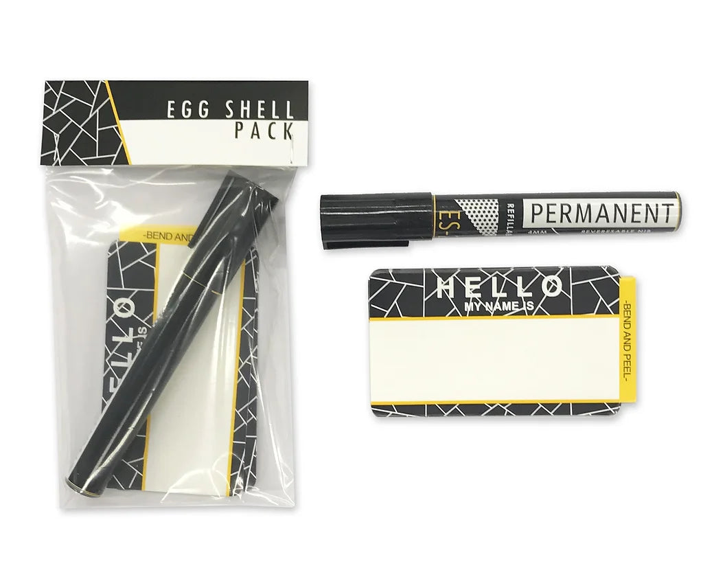 Egg Shell / ES-2 Marker and HMNI Sticker Pack - 10pcs