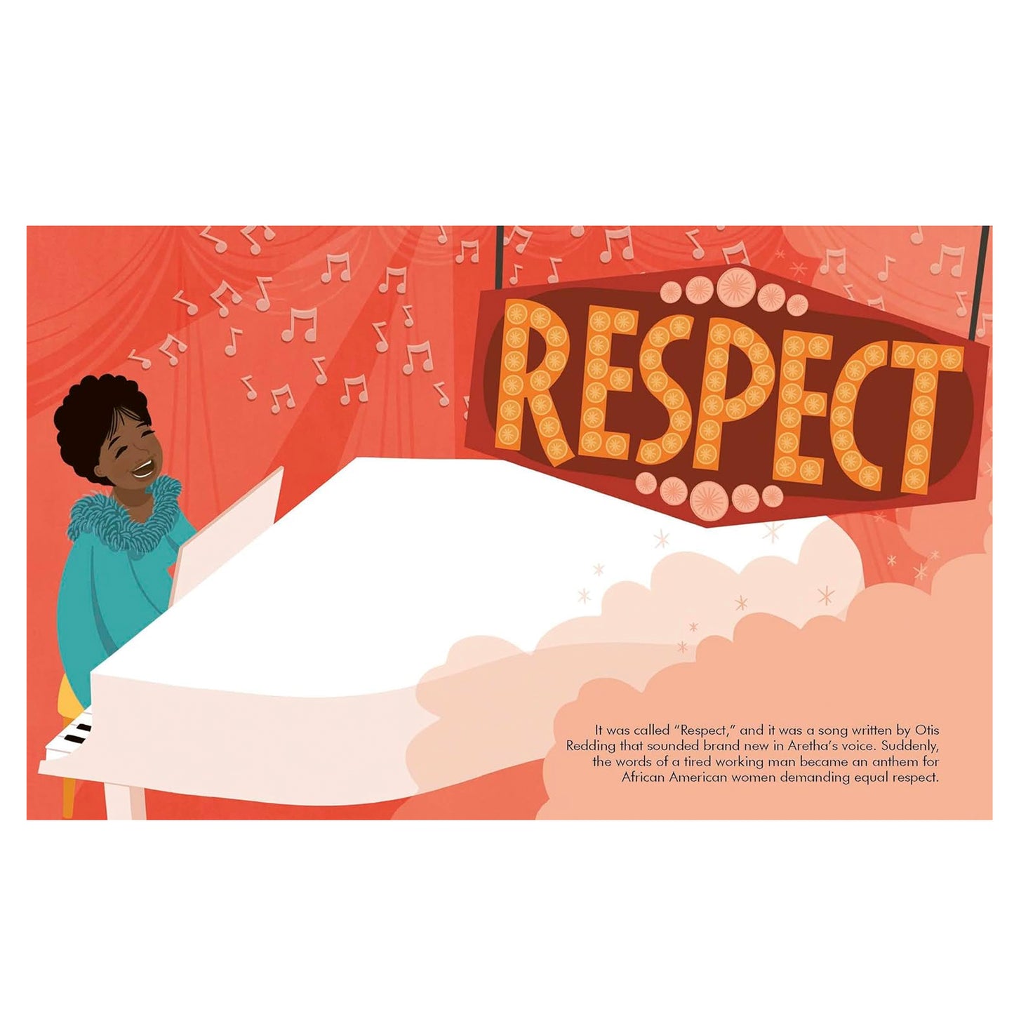 Frances Lincoln / Aretha Franklin - Little People, Big Dreams - Storybook Hardcover Book