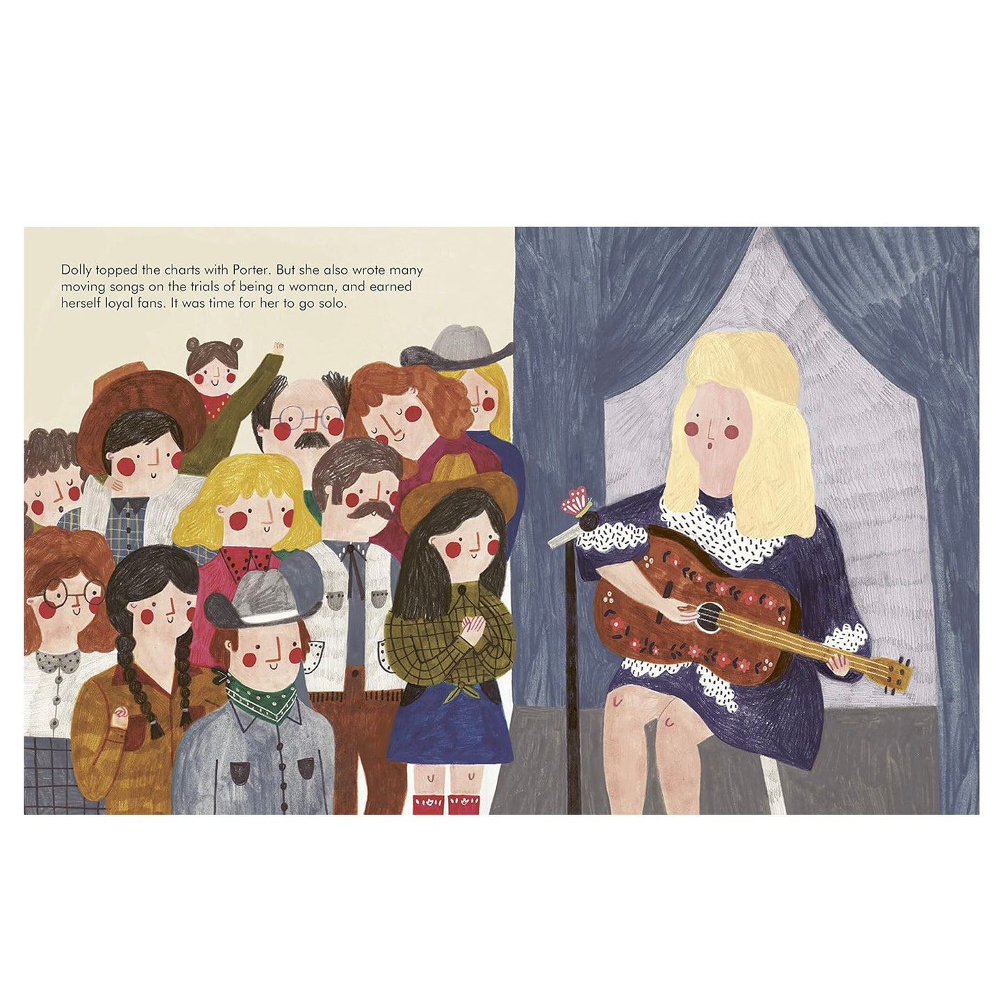Frances Lincoln / Dolly Parton - Little People, Big Dreams - Storybook Hardcover Book