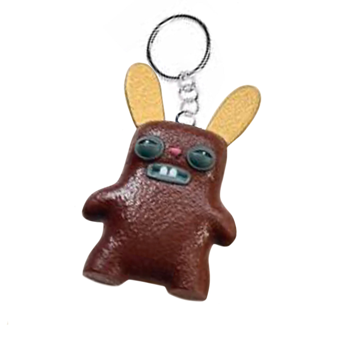 Fuggler Brown & Gold Figure Keyring