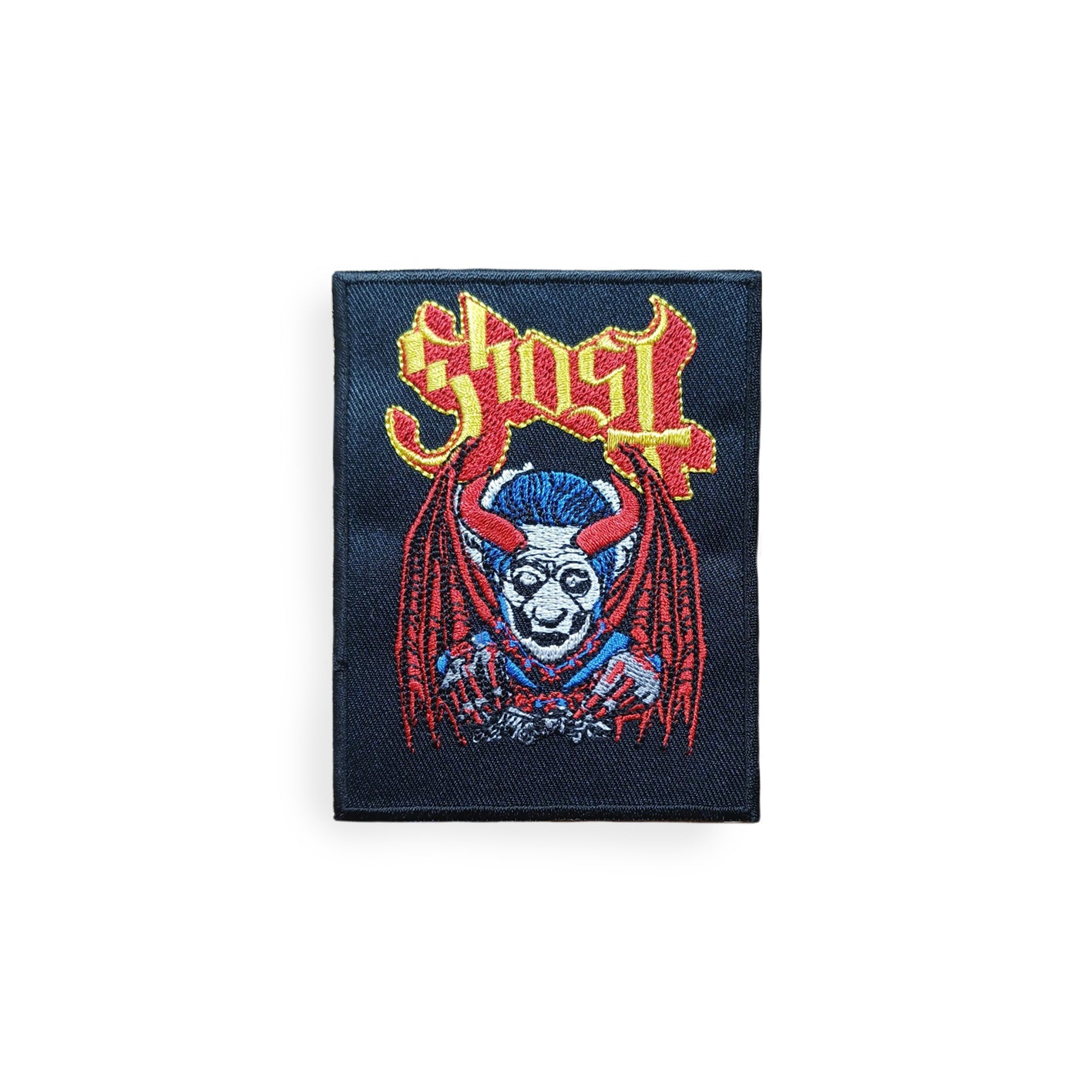 Ghost Demonic Woven Patch