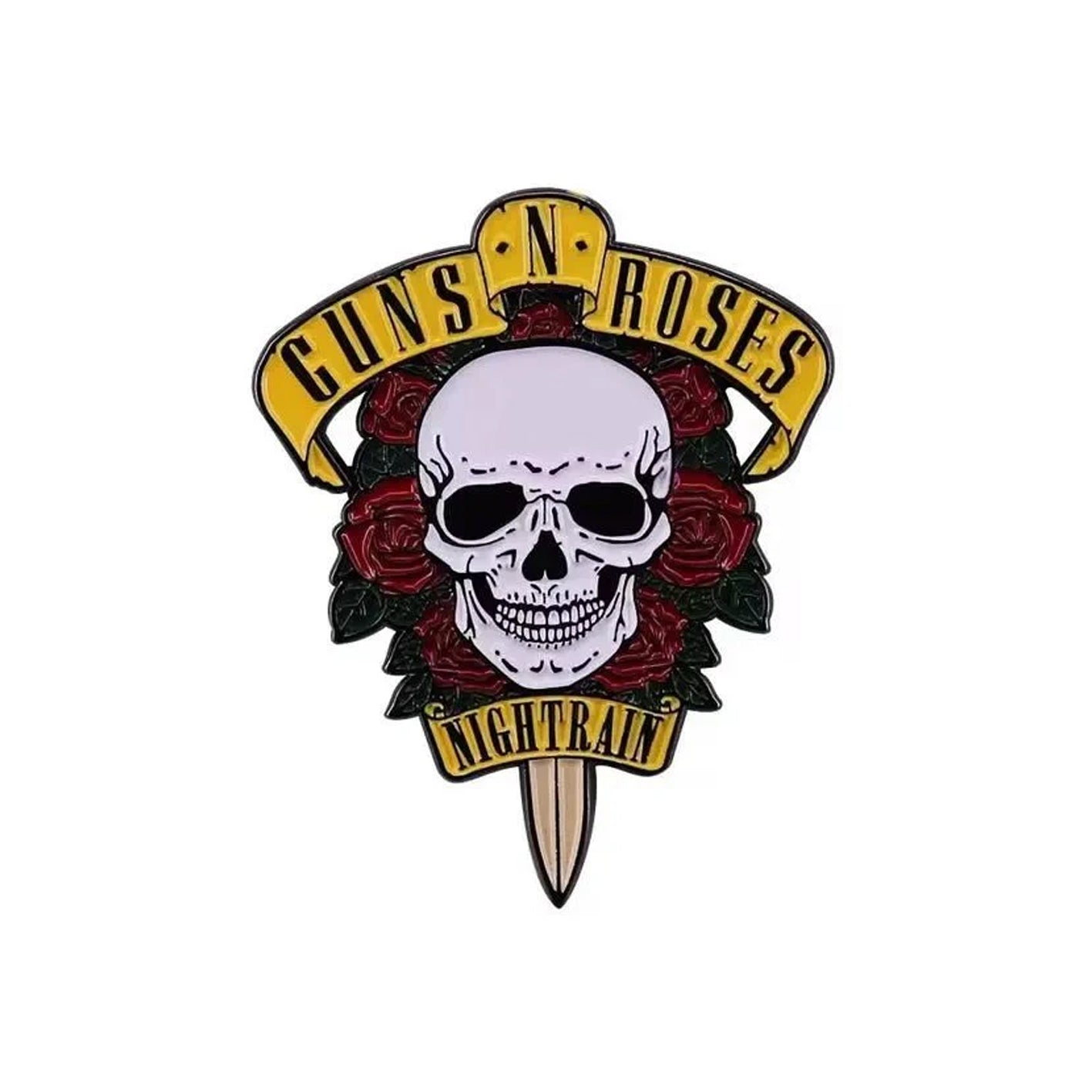 Guns n'Roses Nightrain Enamel Pin