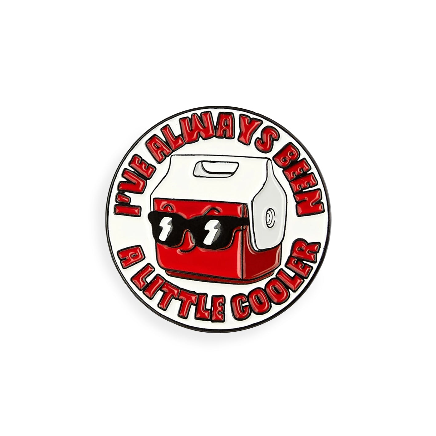 Threadheads / Chill Out Cooler Enamel Pin