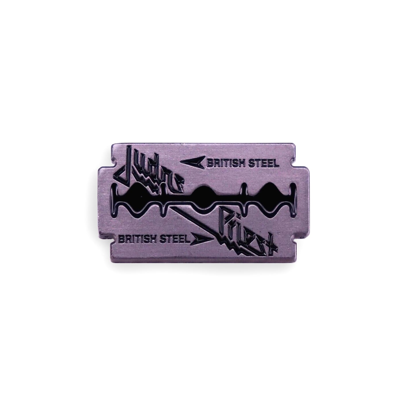 Judas Priest British Steel Enamel Pin