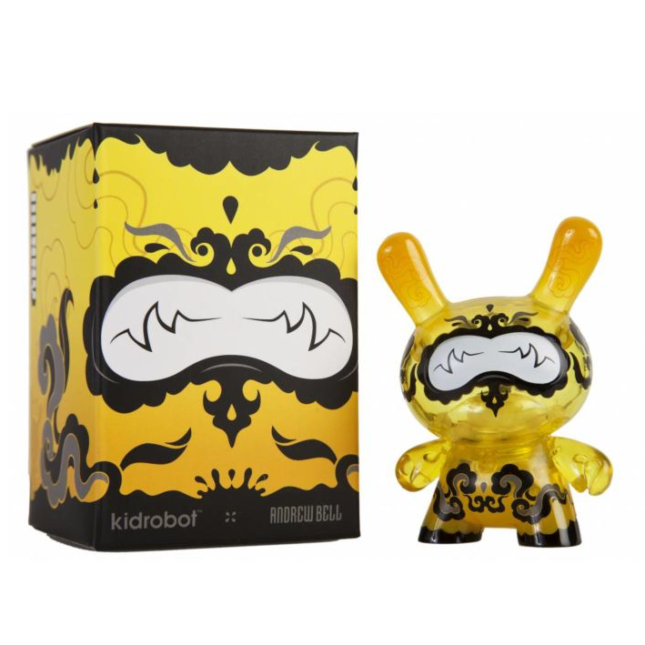 Kidrobot / 3" Dunny Andrew Bell Lemon Drop Vinyl Figure