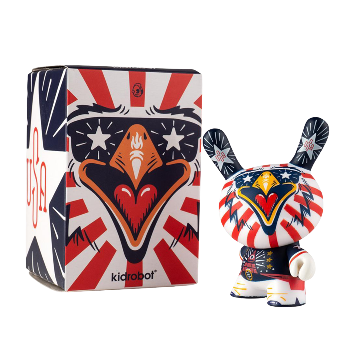Kidrobot / 3" Dunny Krone Indie Eagle Vinyl Figure