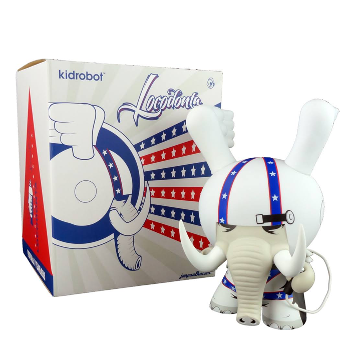 Kidrobot / 8" Locodonta Dunny Jon Paul Kaiser Vinyl Figure