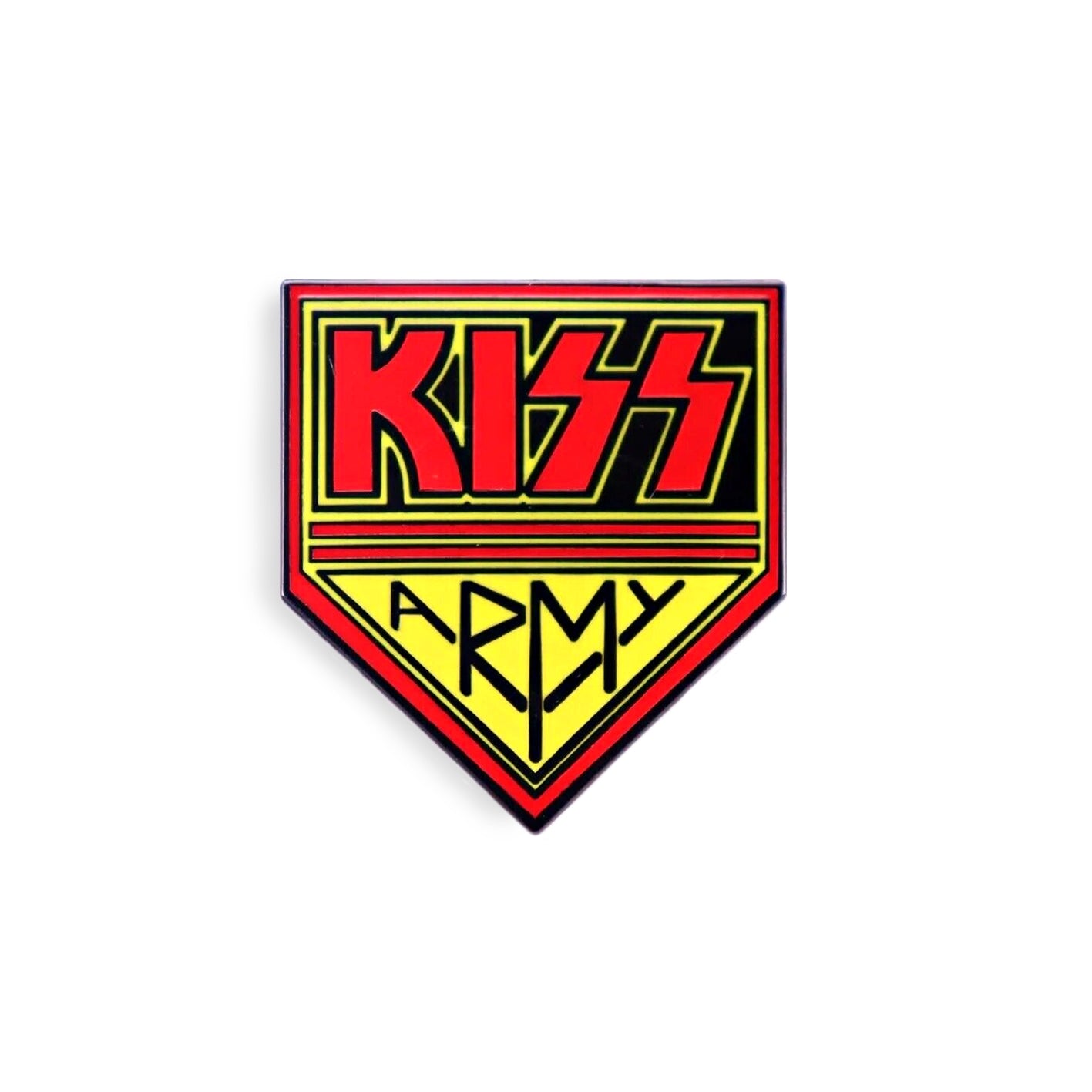 Kiss Army Enamel Pin