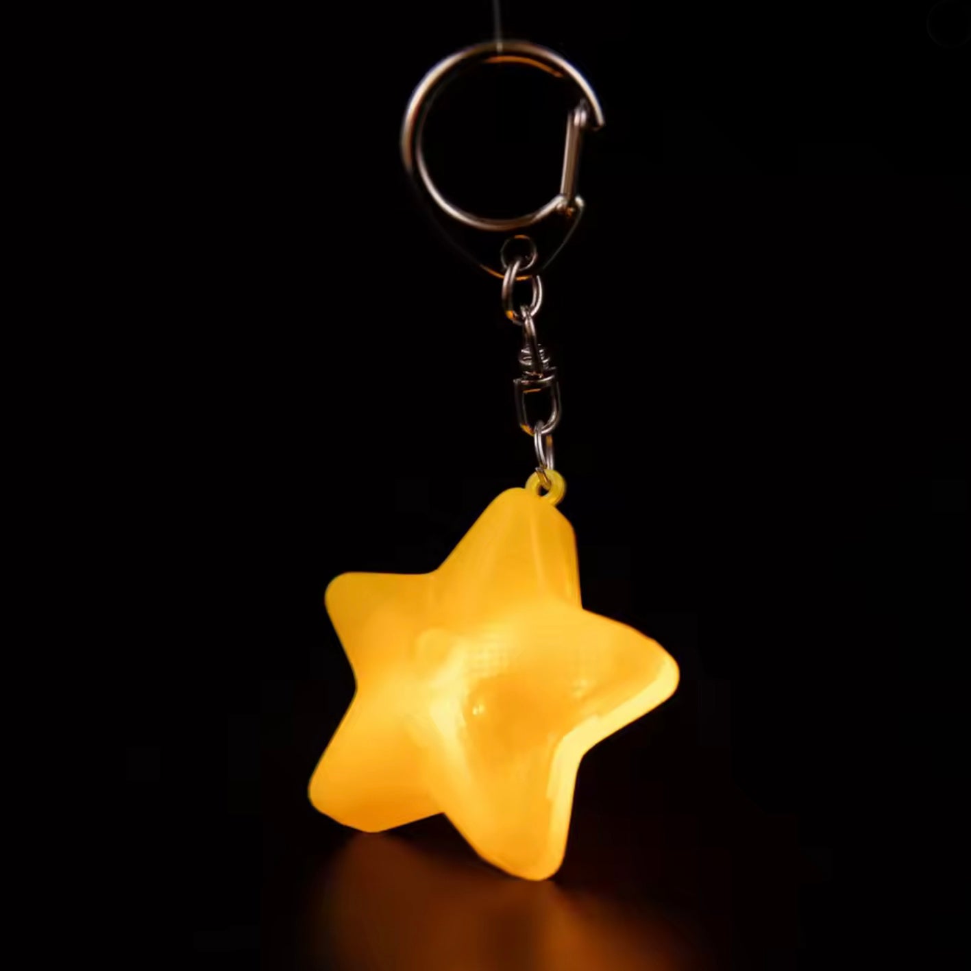 Light Up Star Keyring