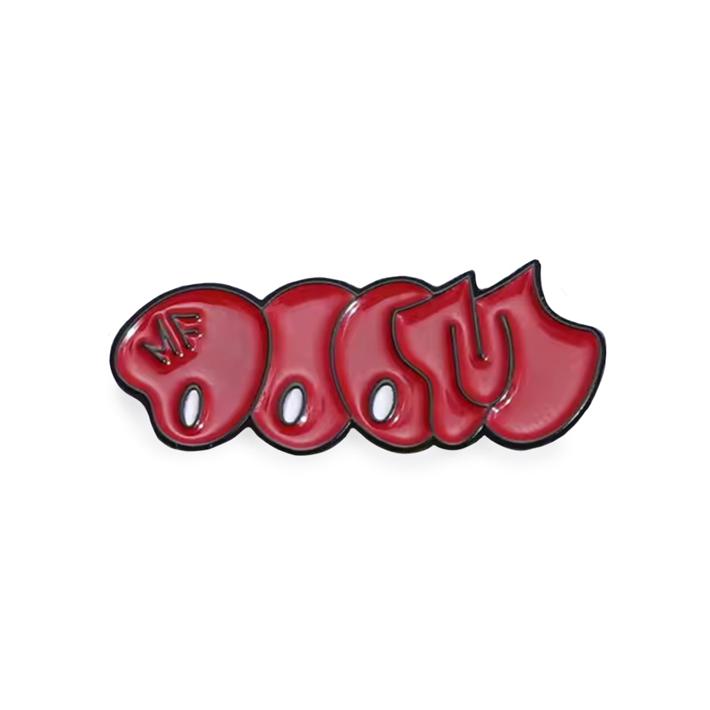 MF Doom Letters Enamel Pin