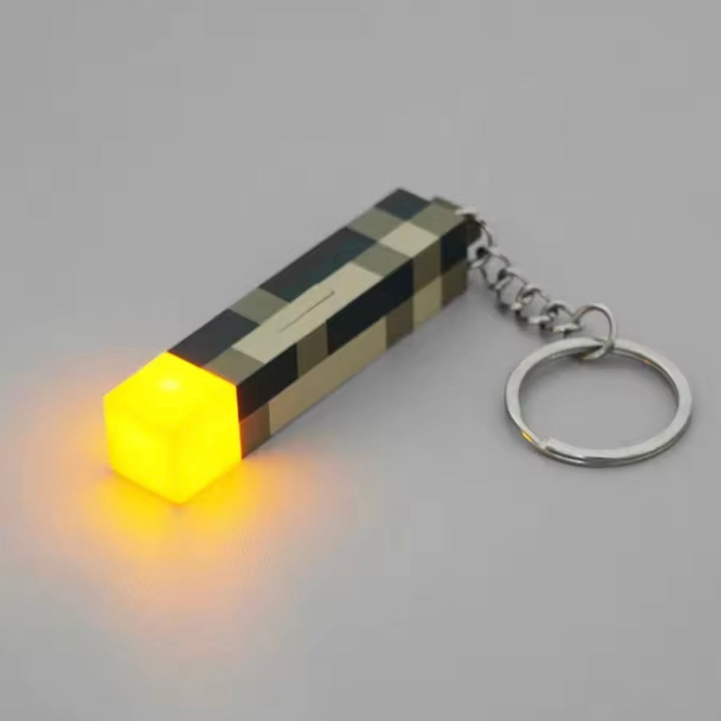 Minecraft Mini LED Flashlight Keyring