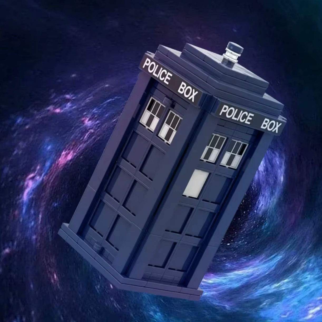 MOC Bricks / 186pcs Dr.Who Police Box Brick Set