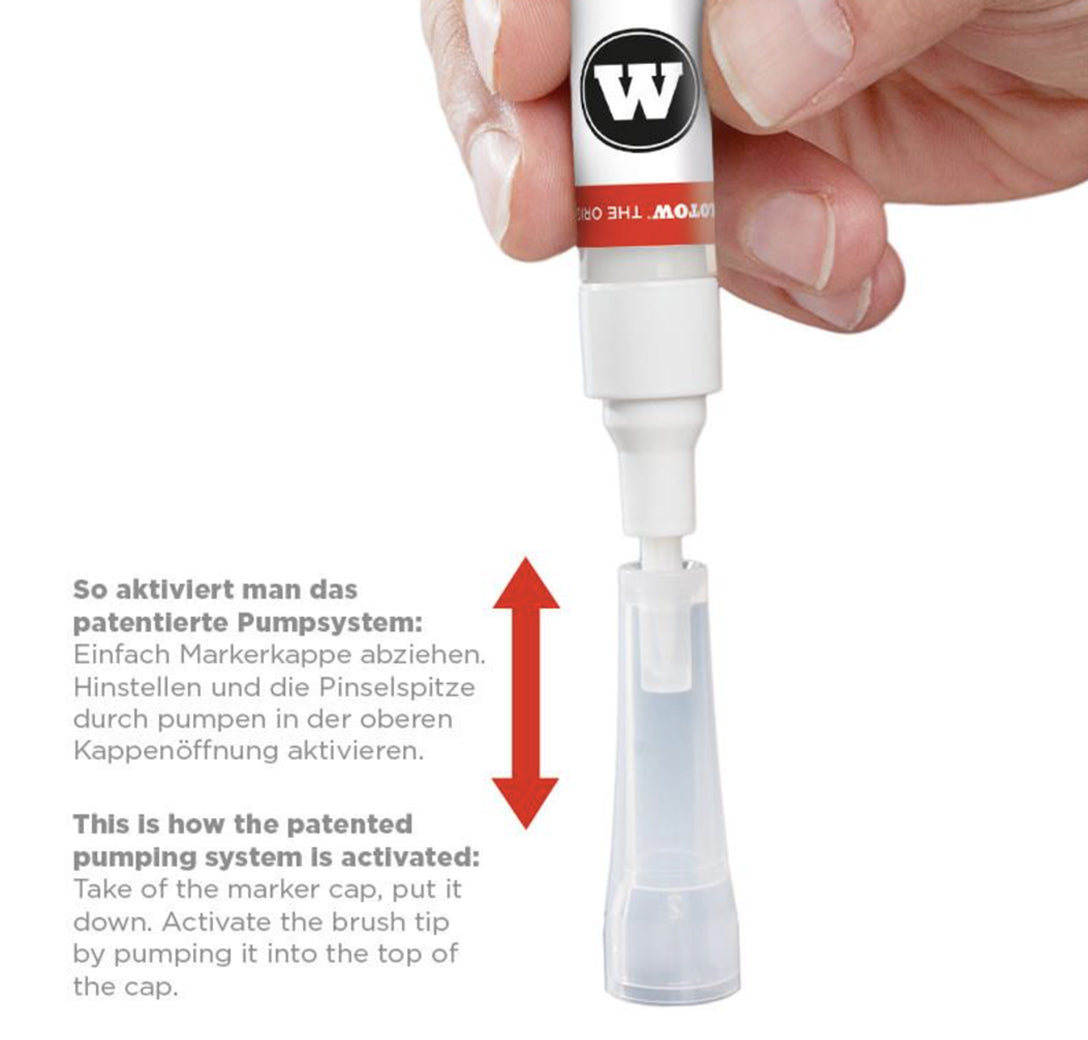 Molotow / Empty Marker 222 (Brush Tip)