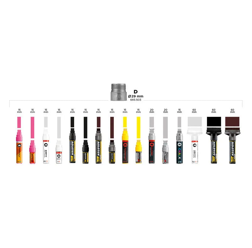 Molotow / Refill Extension - Series D