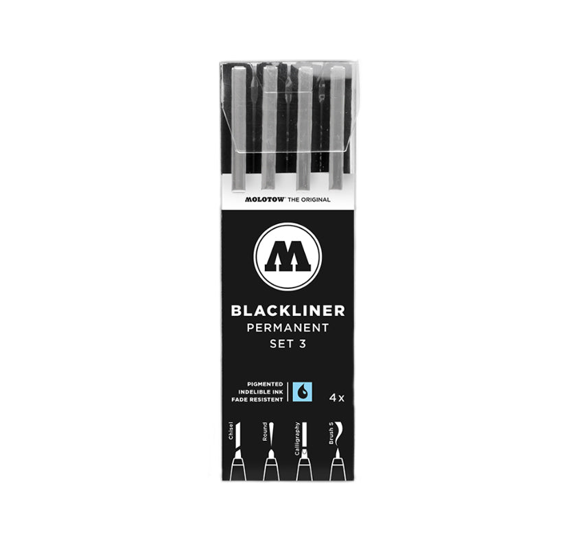 Molotow / Blackliner Set 4pc - Set 3