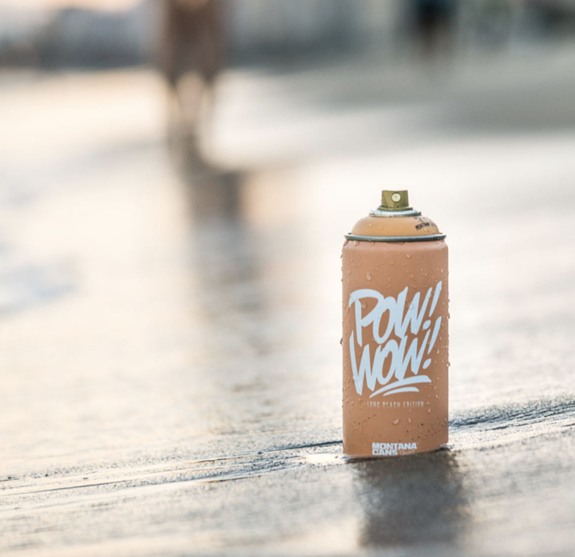 Montana / LE POW! WOW! Long Beach spray can