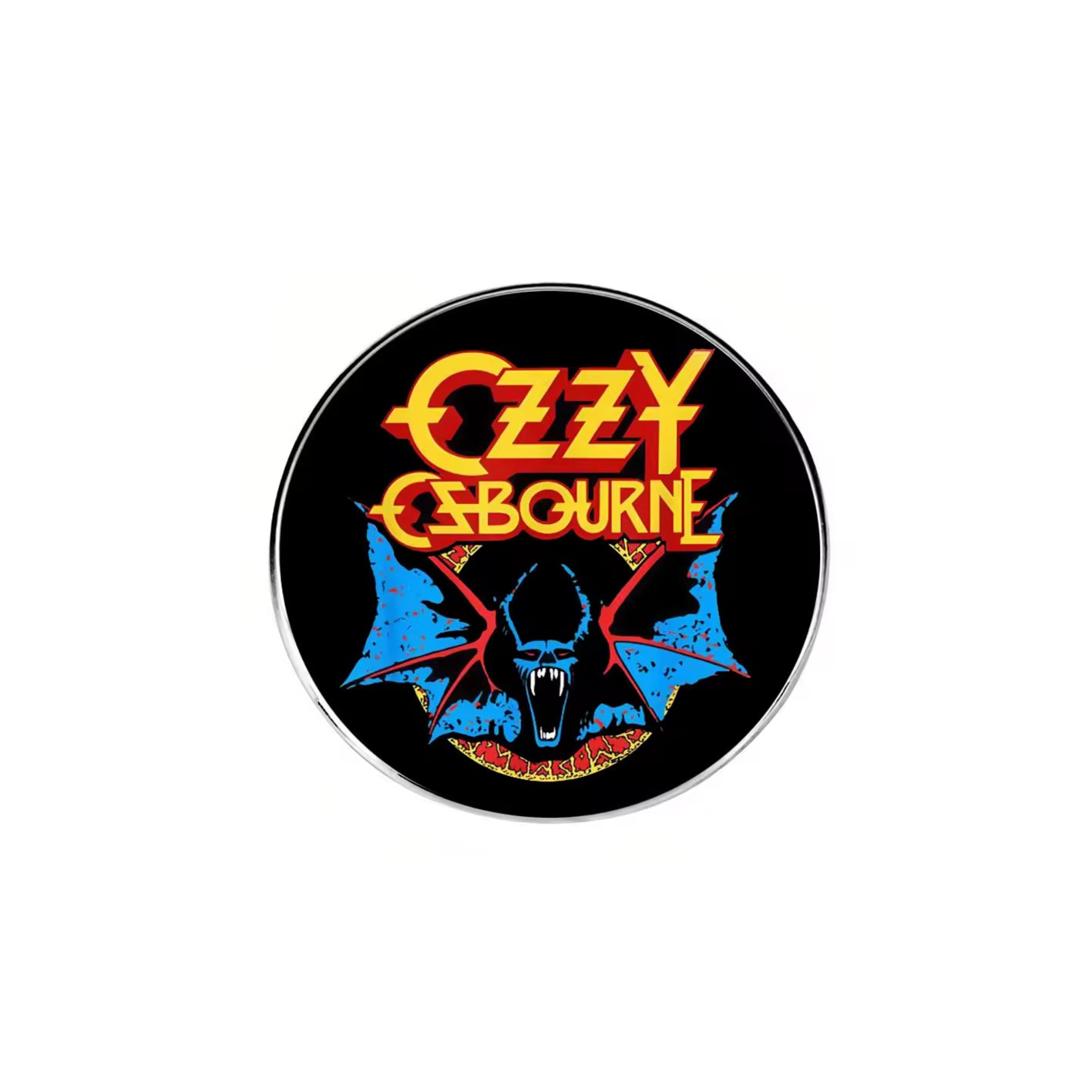 Ozzy Ozbourne Enamel Pin