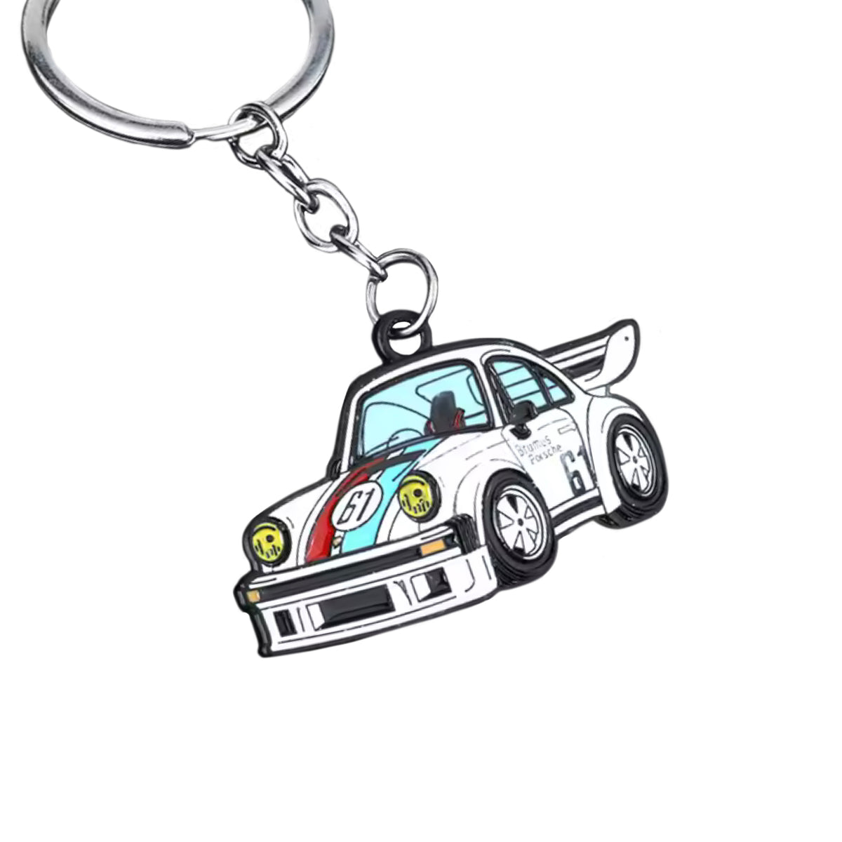 Racing Porsche 911 Keyring