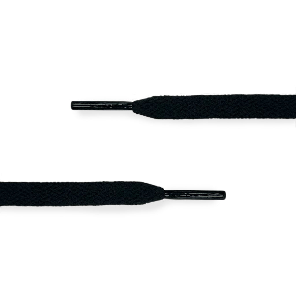 Raw Inc / 120cm Black Flat Laces