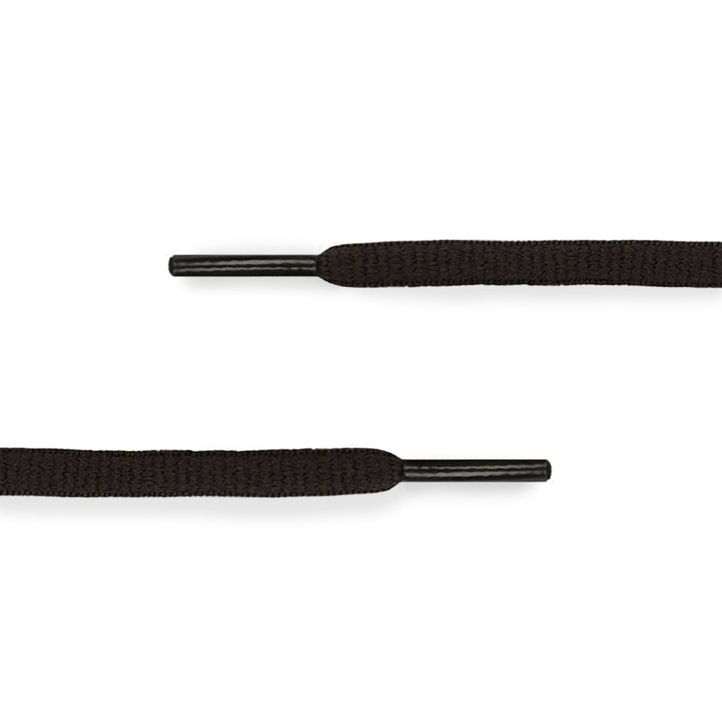 Raw Inc / 120cm Dark Brown Oval Flat Laces
