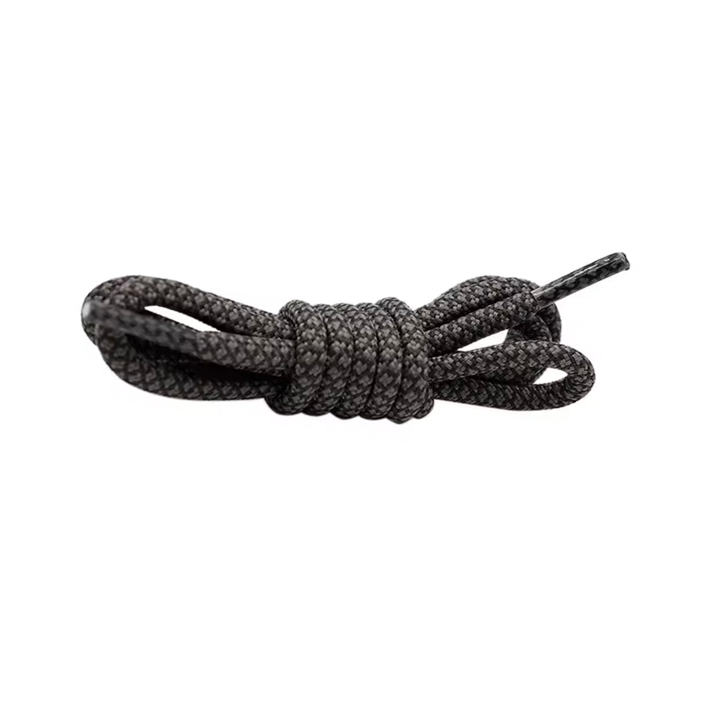 Raw Inc / 120cm Grey & Black Diamond Rope Laces