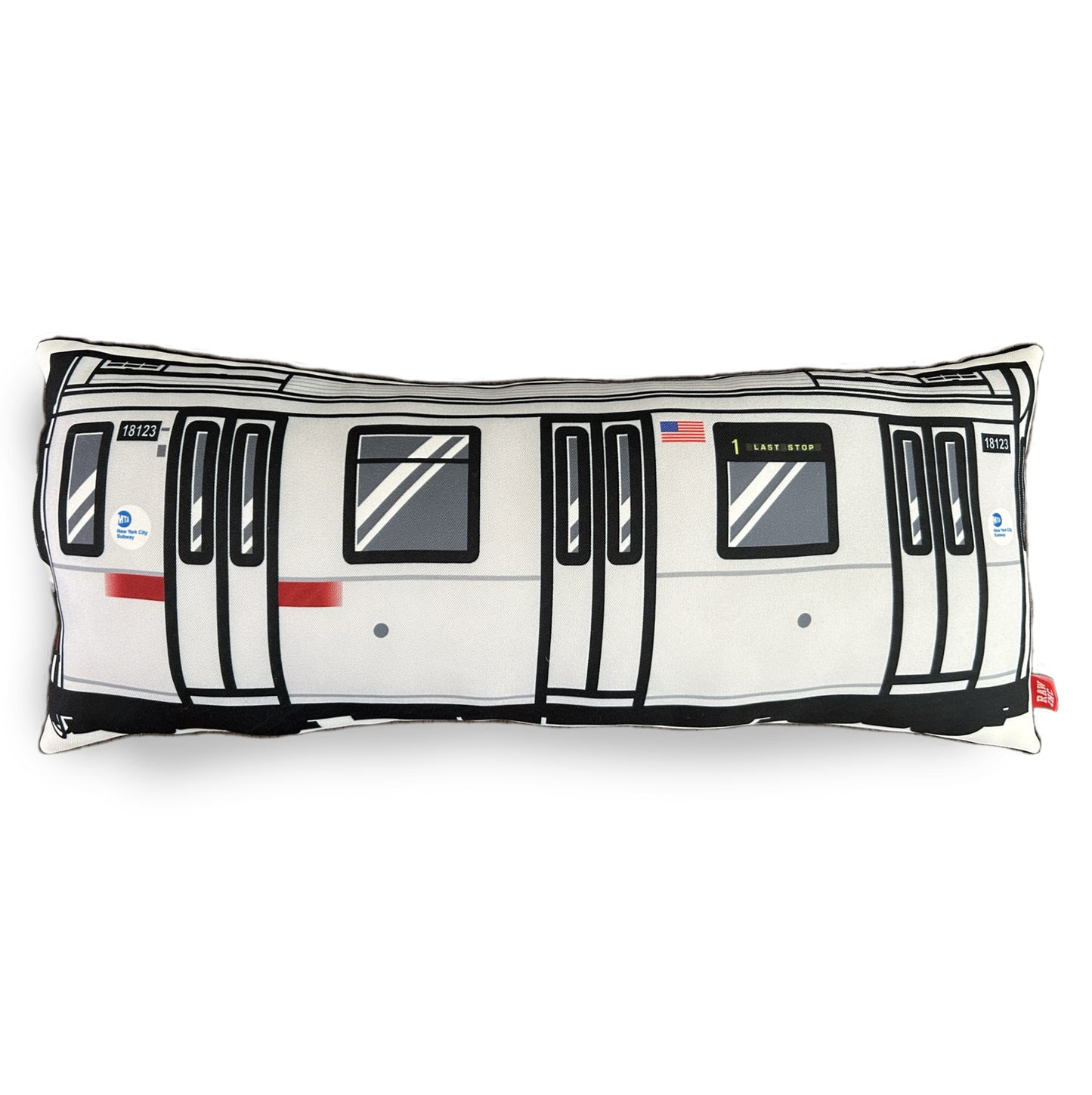 Raw Inc / American NYC MTA train 65cm cushion