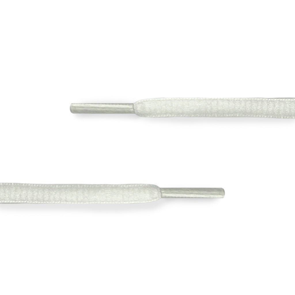 Raw Inc / 120cm White Oval Flat Laces