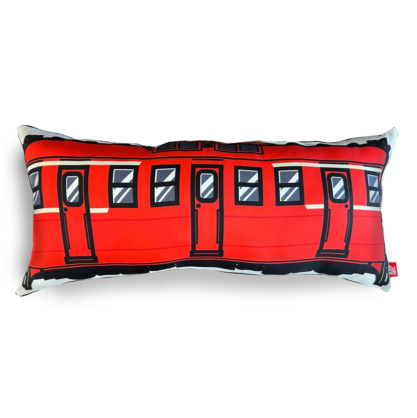 Raw Inc / Australian SA Red Hen Railway Map 65cm cushion