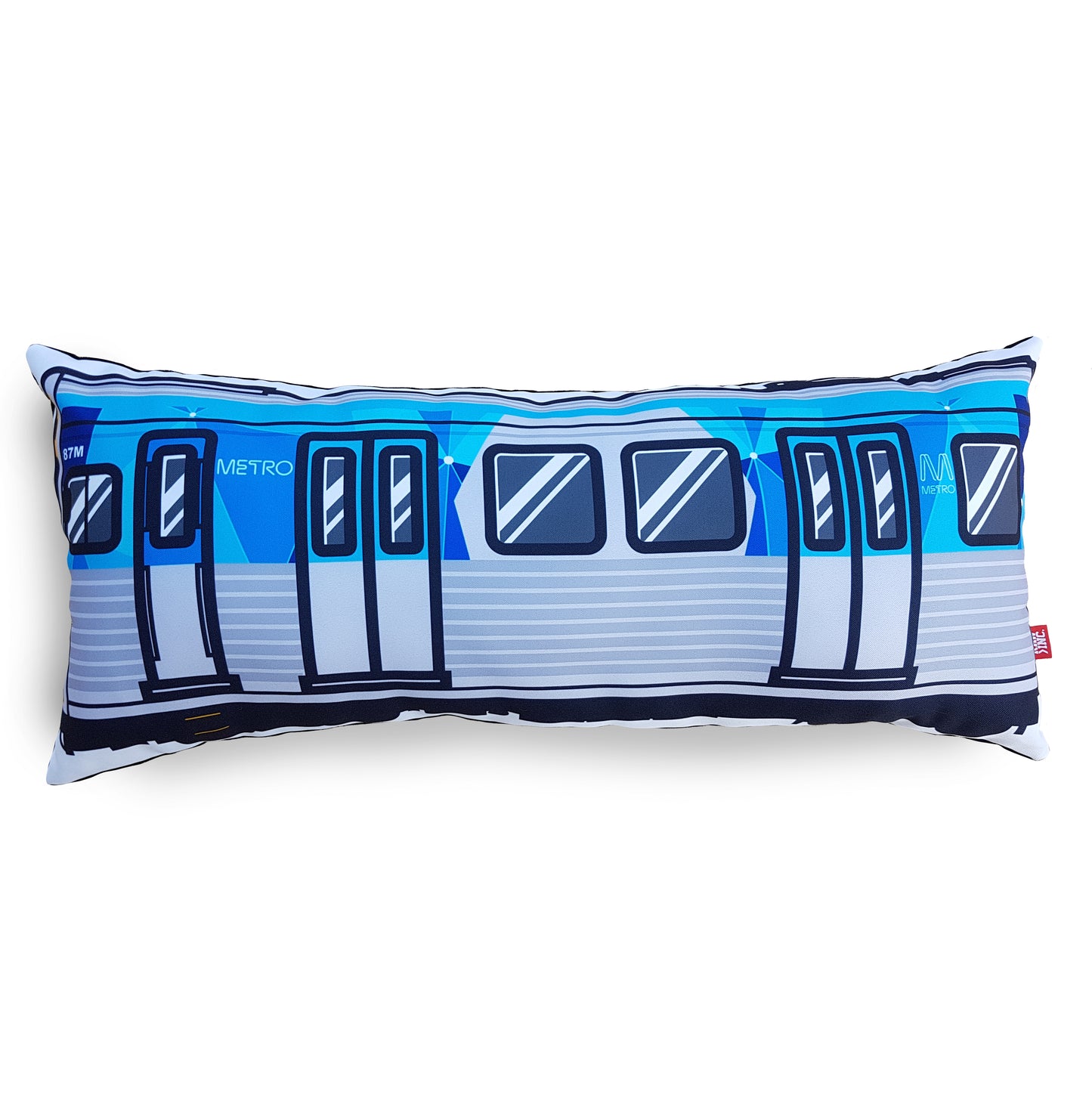 Raw Inc / Australian VIC Comeng Metro train 65cm cushion