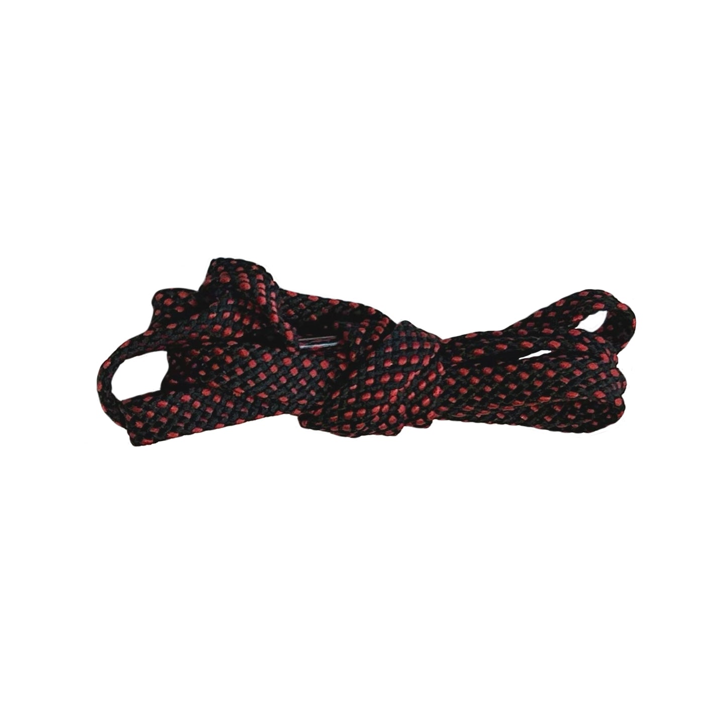 Raw Inc / 120cm Black & Red Checkered Flat Laces