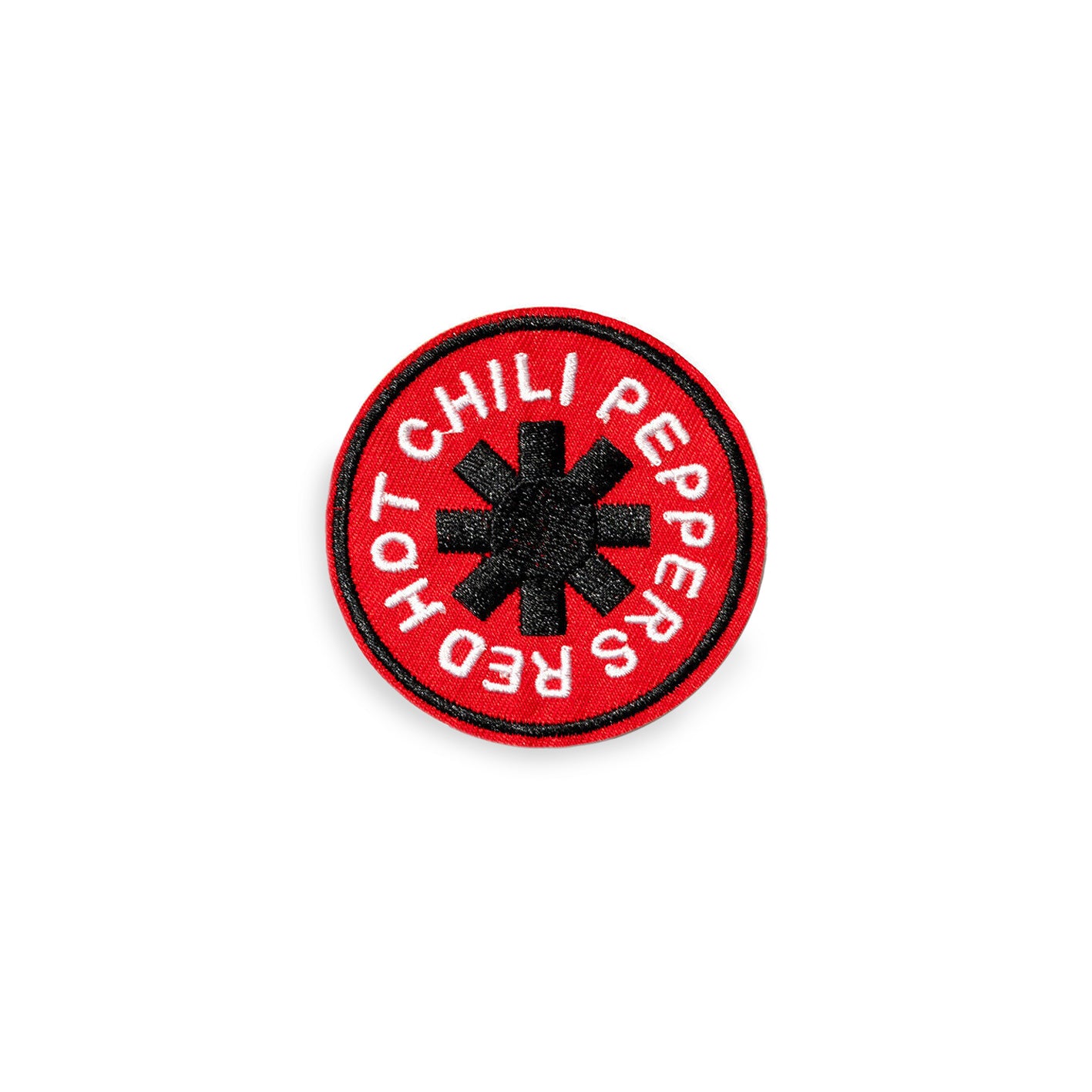 Red Hot Chilli Peppers Red Logo Woven Patch