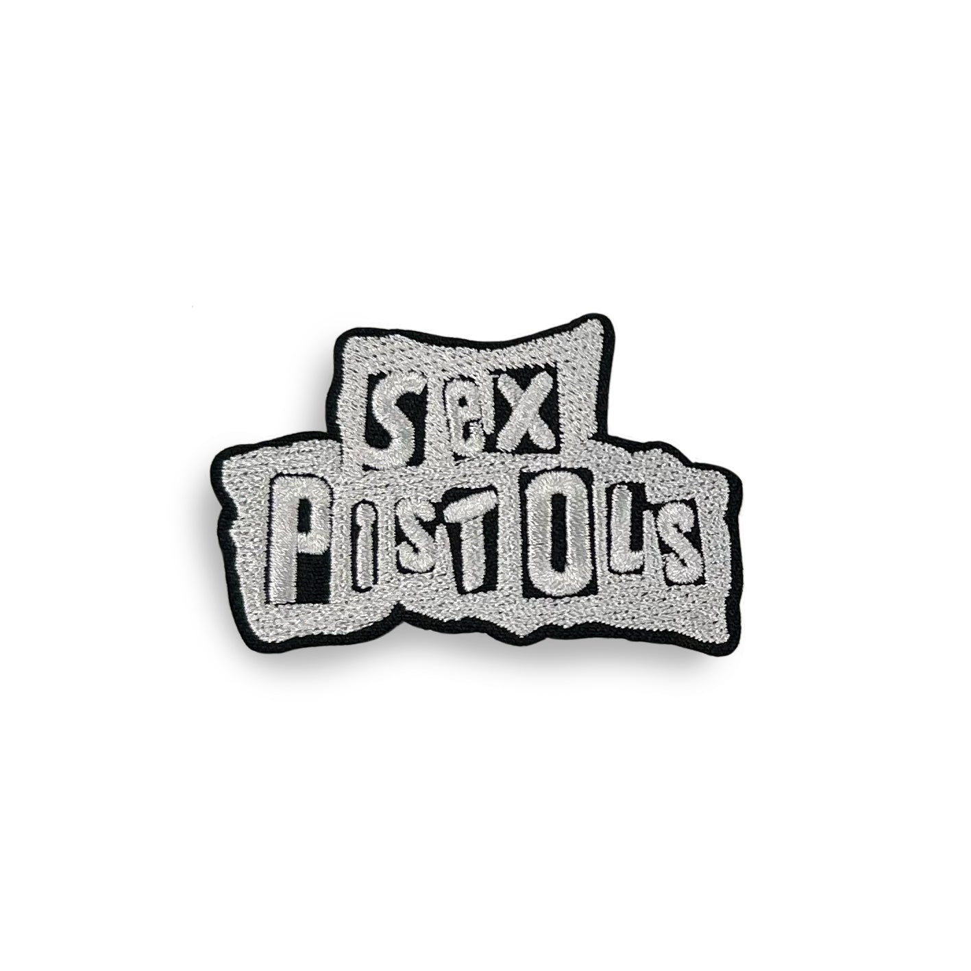 Sex Pistols Black & White Woven Patch