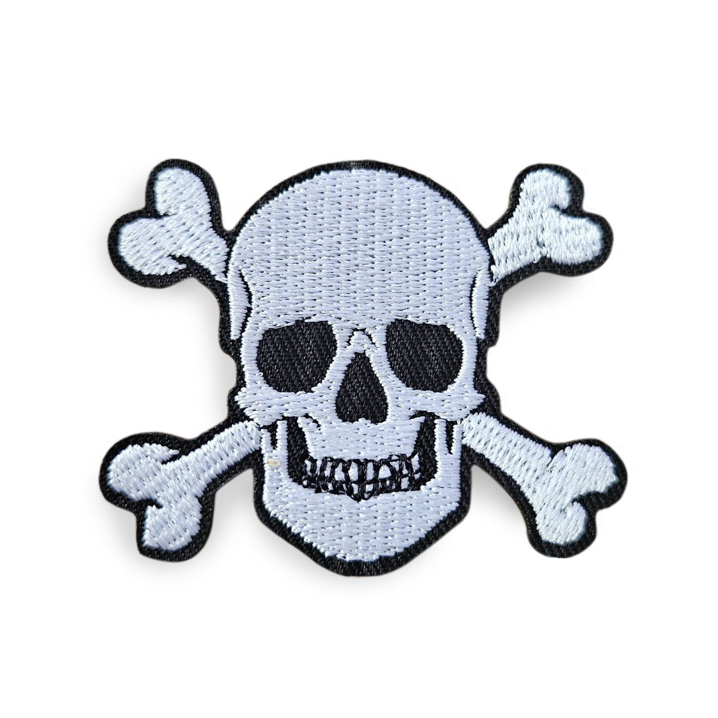 Skull & Crossbones Woven Patch