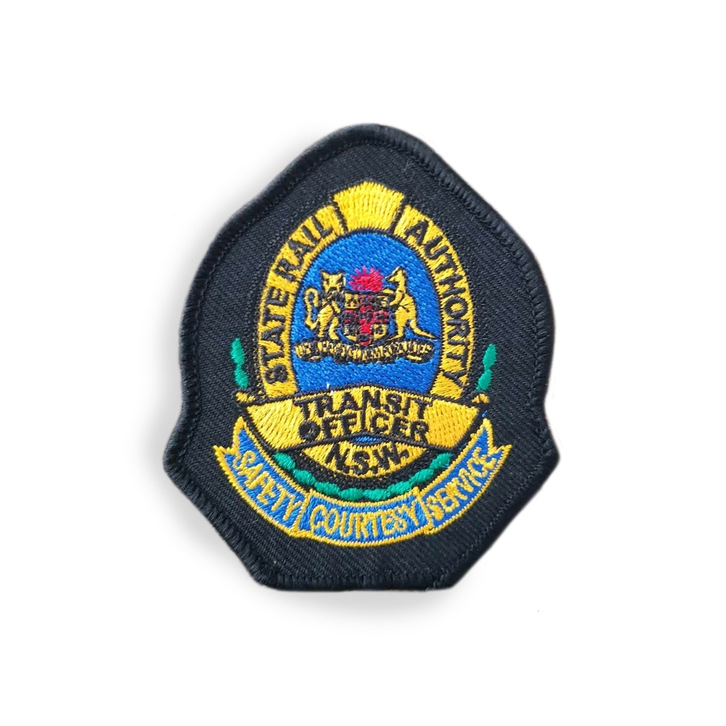 State Rail Authority Transit Officer v2 Woven Patch