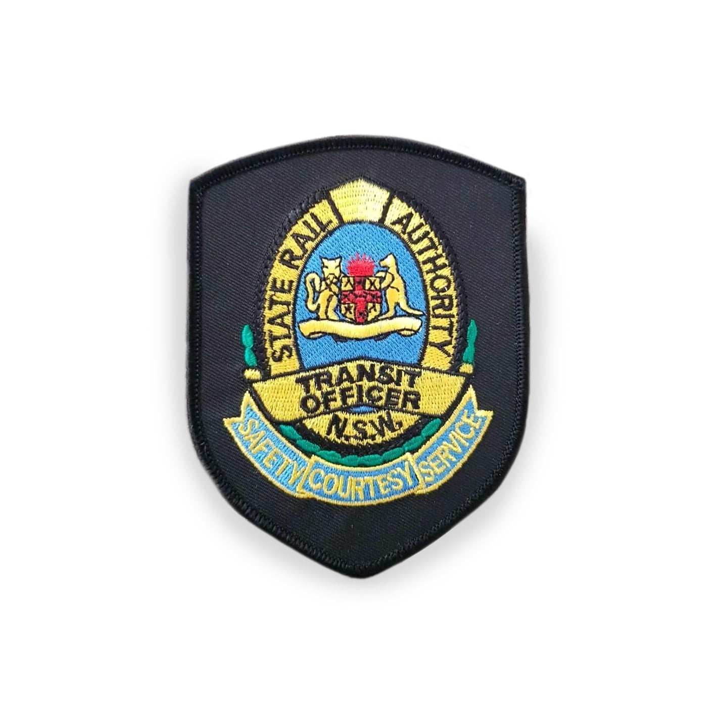 State Rail Authority Transit Officer Woven Patch