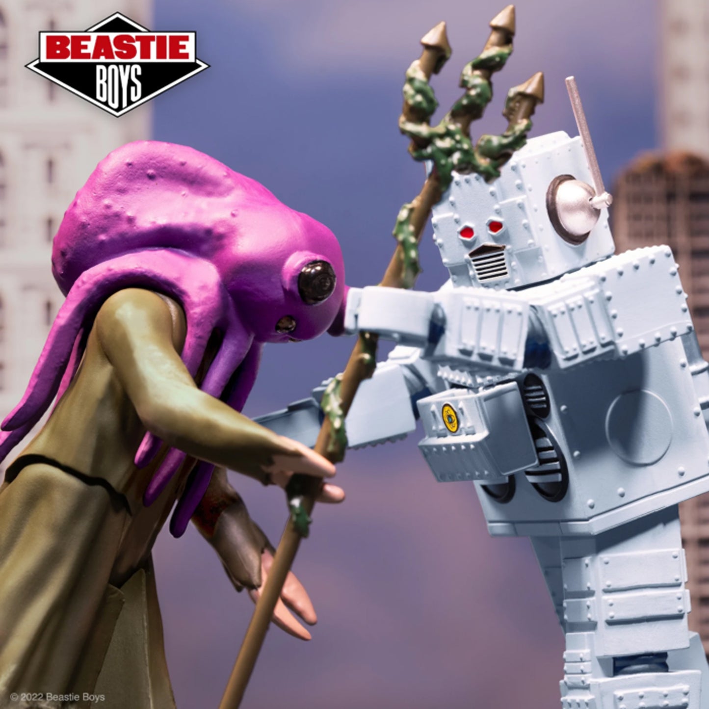 Super7 / 3.75" Beastie Boys - Intergalactic Robot & Squid Monster 2-Pack ReAction Figure