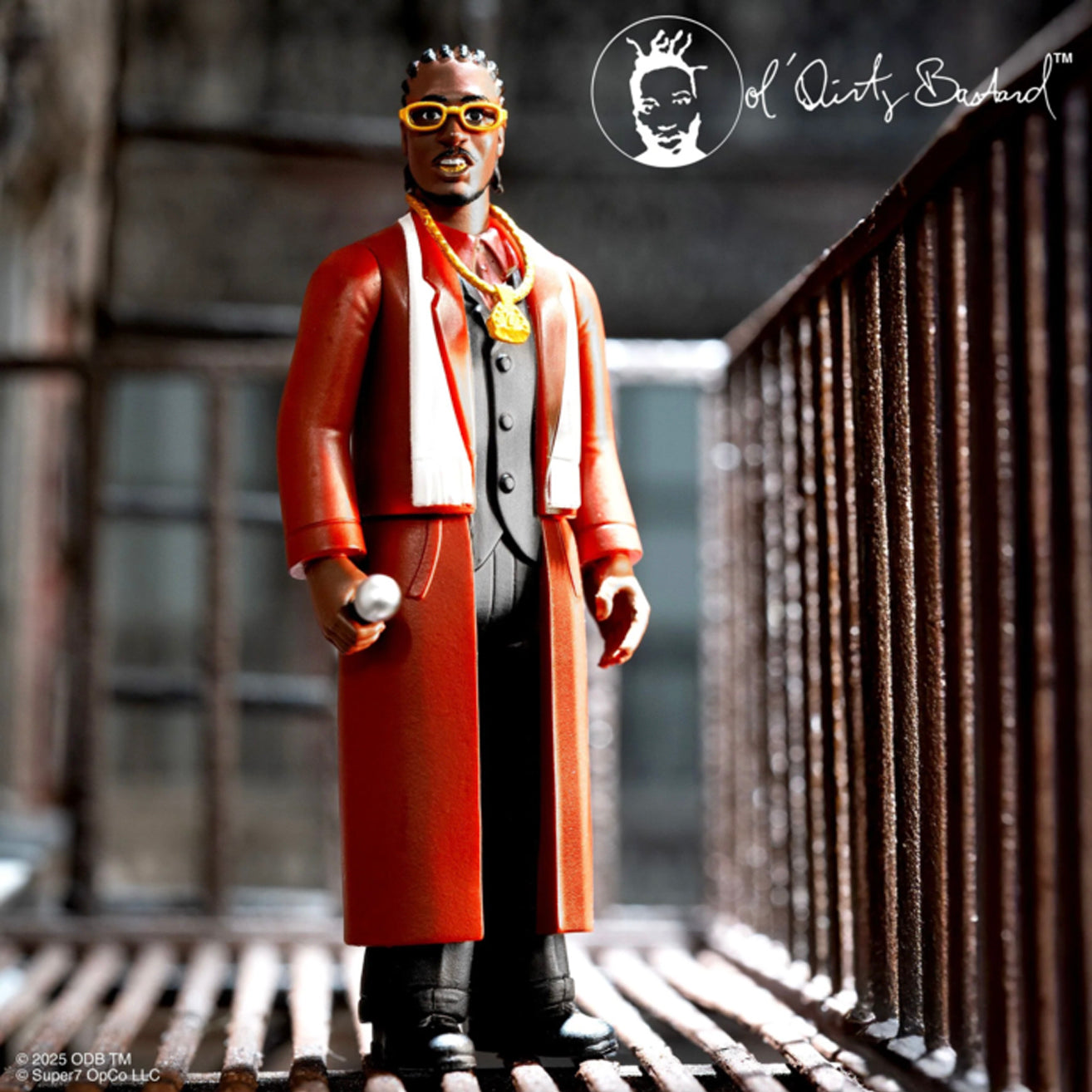 Super7 / 3.75" Ol’ Dirty Bastard - We Tech the Children ReAction Figure