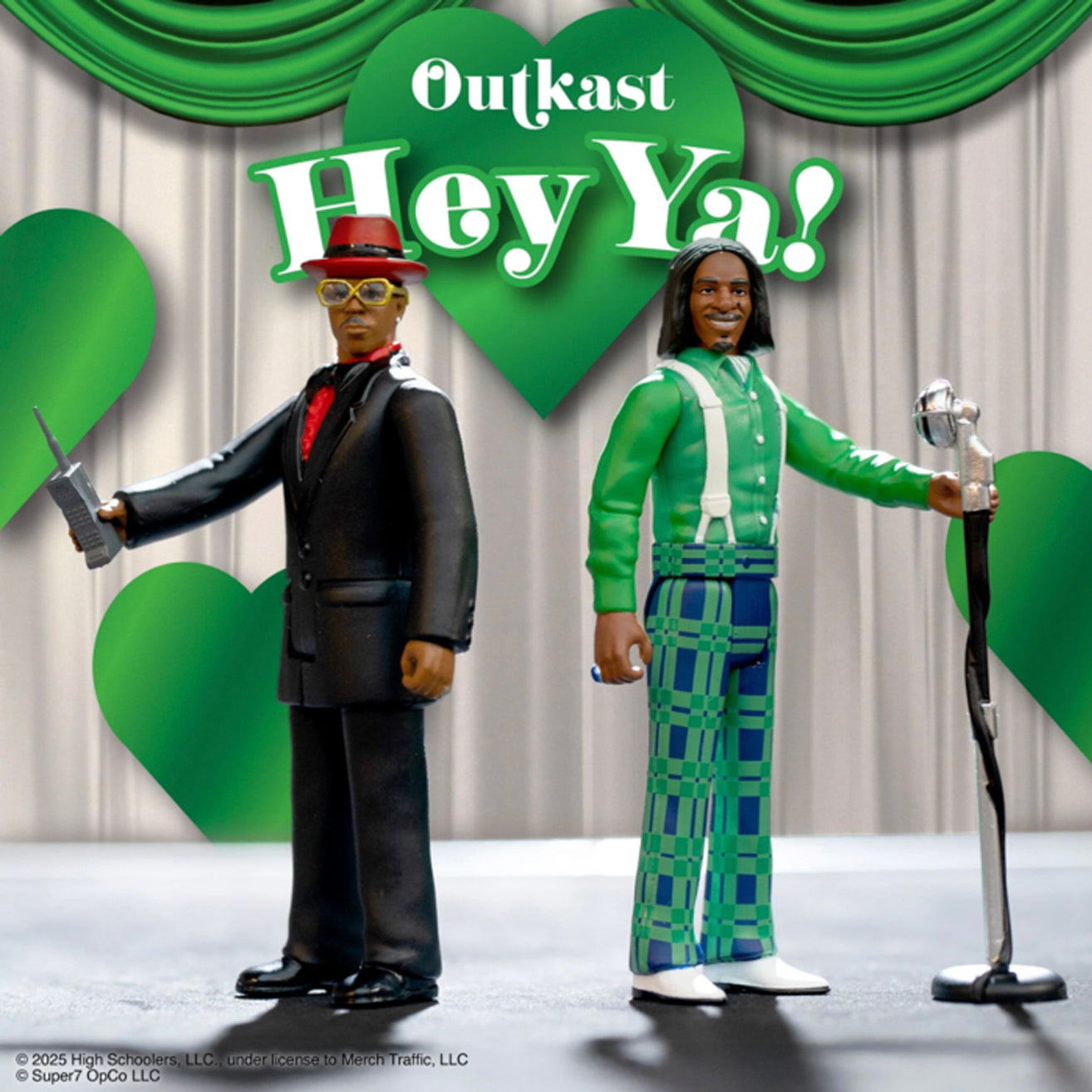 Super7 / 3.75" Outkast - Andre 3000 & Big Boi - Hey Ya! Figure Set
