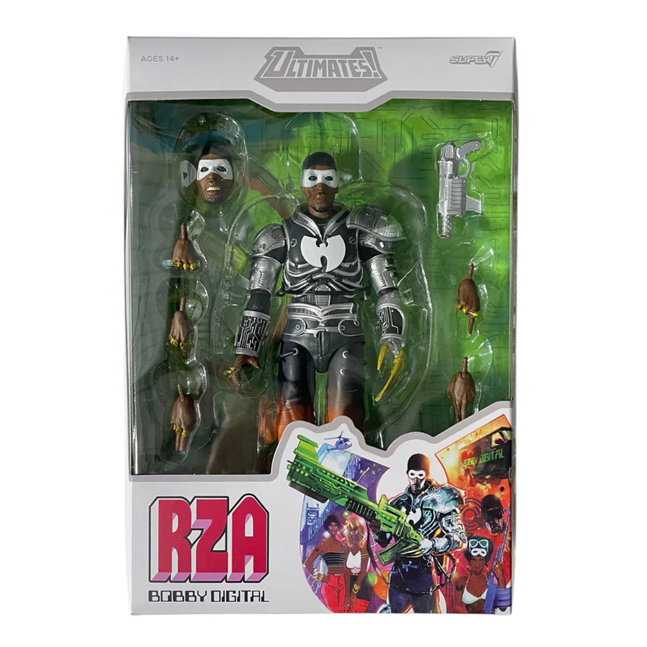 Super7 / 7" RZA - Bobby Digital Ultimates Figure