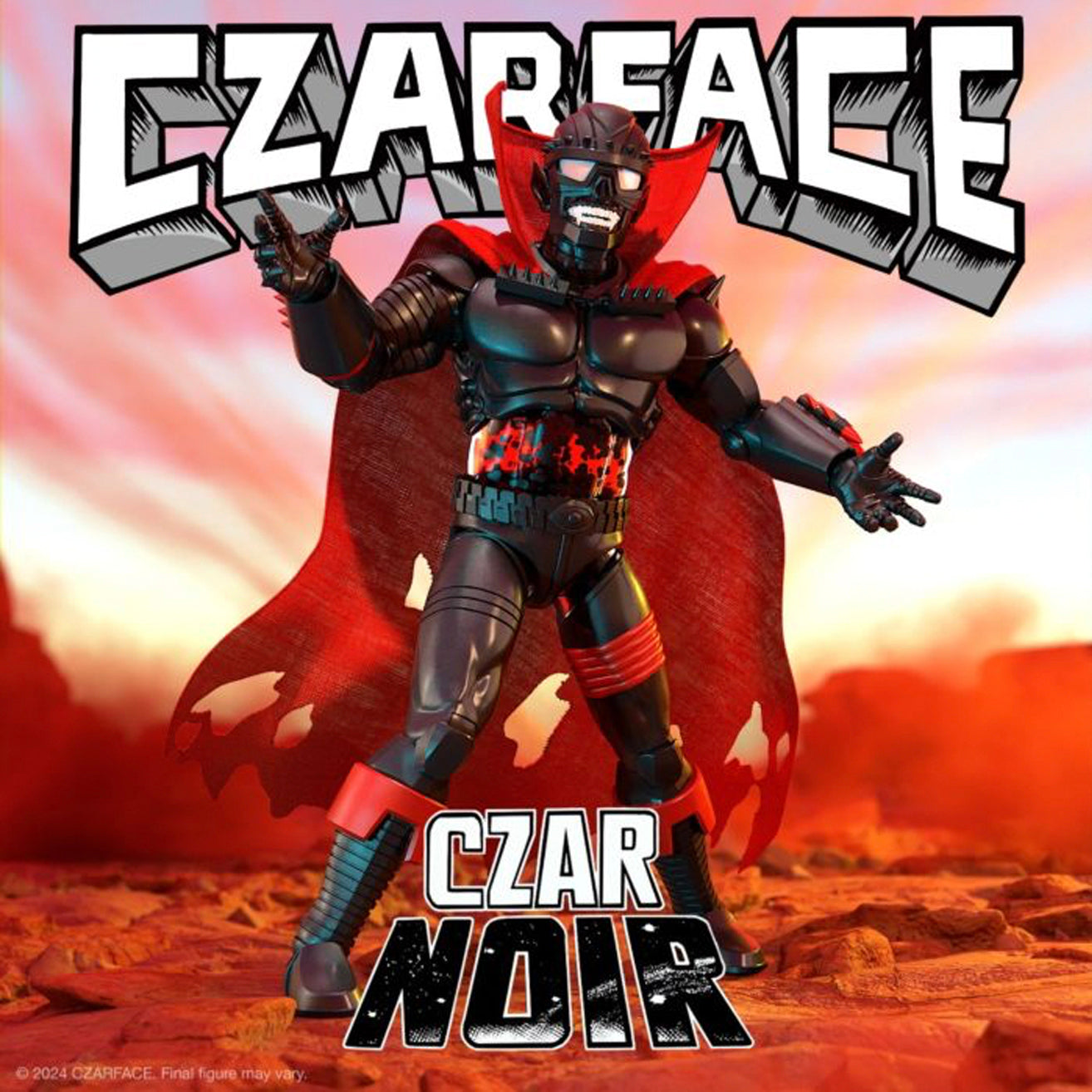 Super7 / 7" Czarface - Czar Noir Ultimates Figure